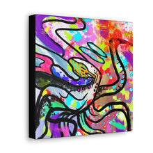 Load image into Gallery viewer, Abstract Octopus Canvas Wrap 10 x 10&quot;
