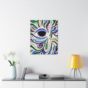 Invert Ethereal Eye Canvas Wrap