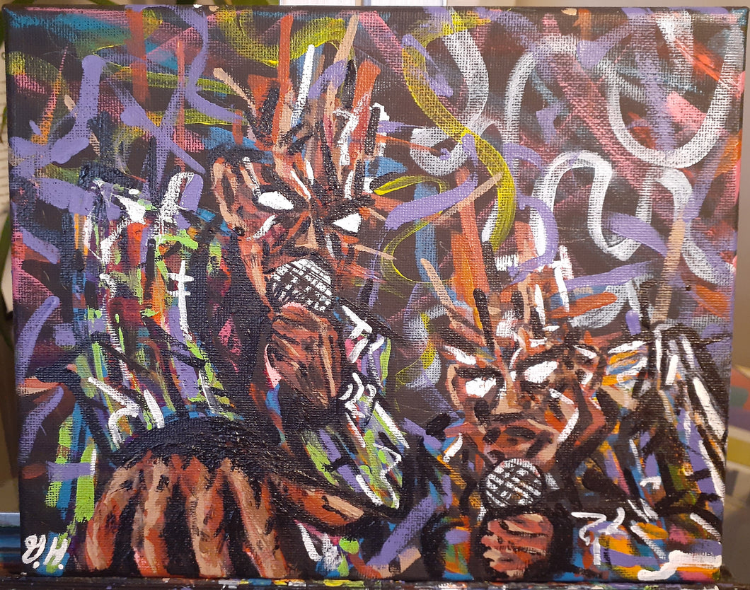 Spirit Speakers Acrylic Original 8 x 10