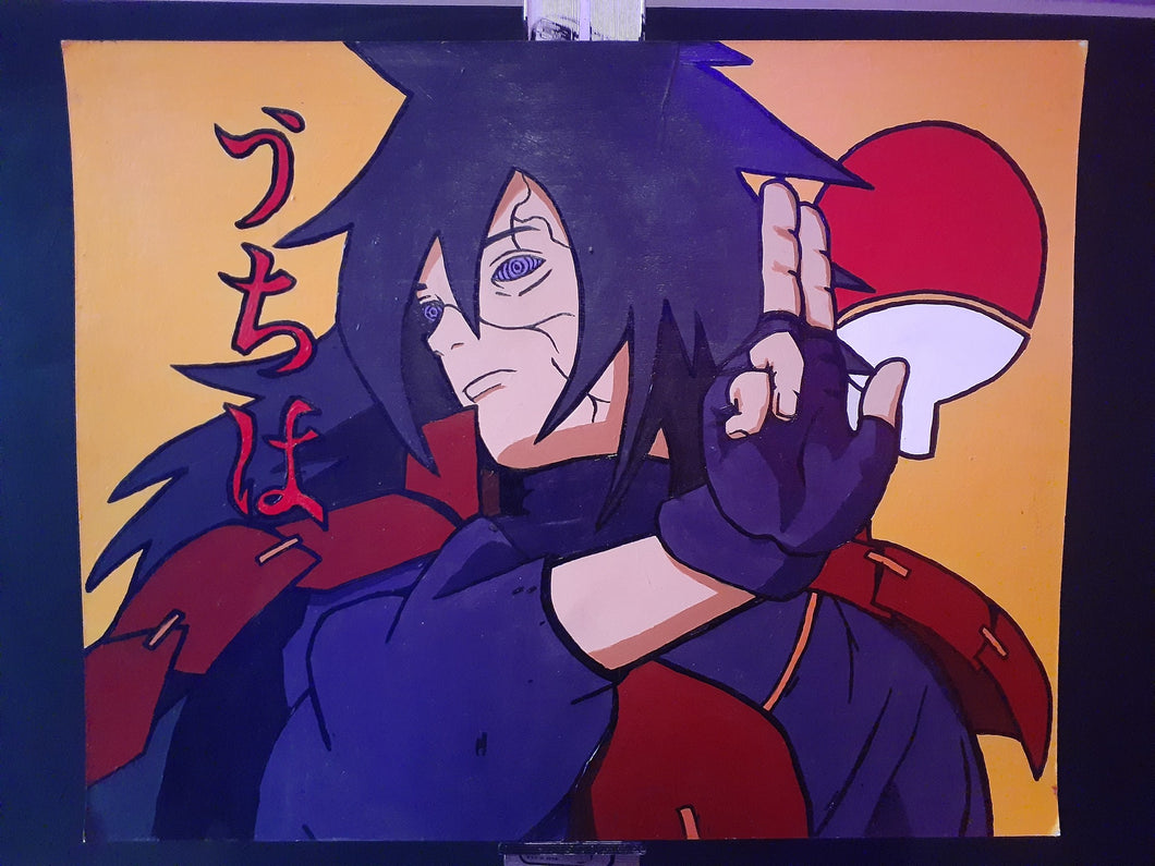 Madara Uchiha Acrylic Original 20 x 16