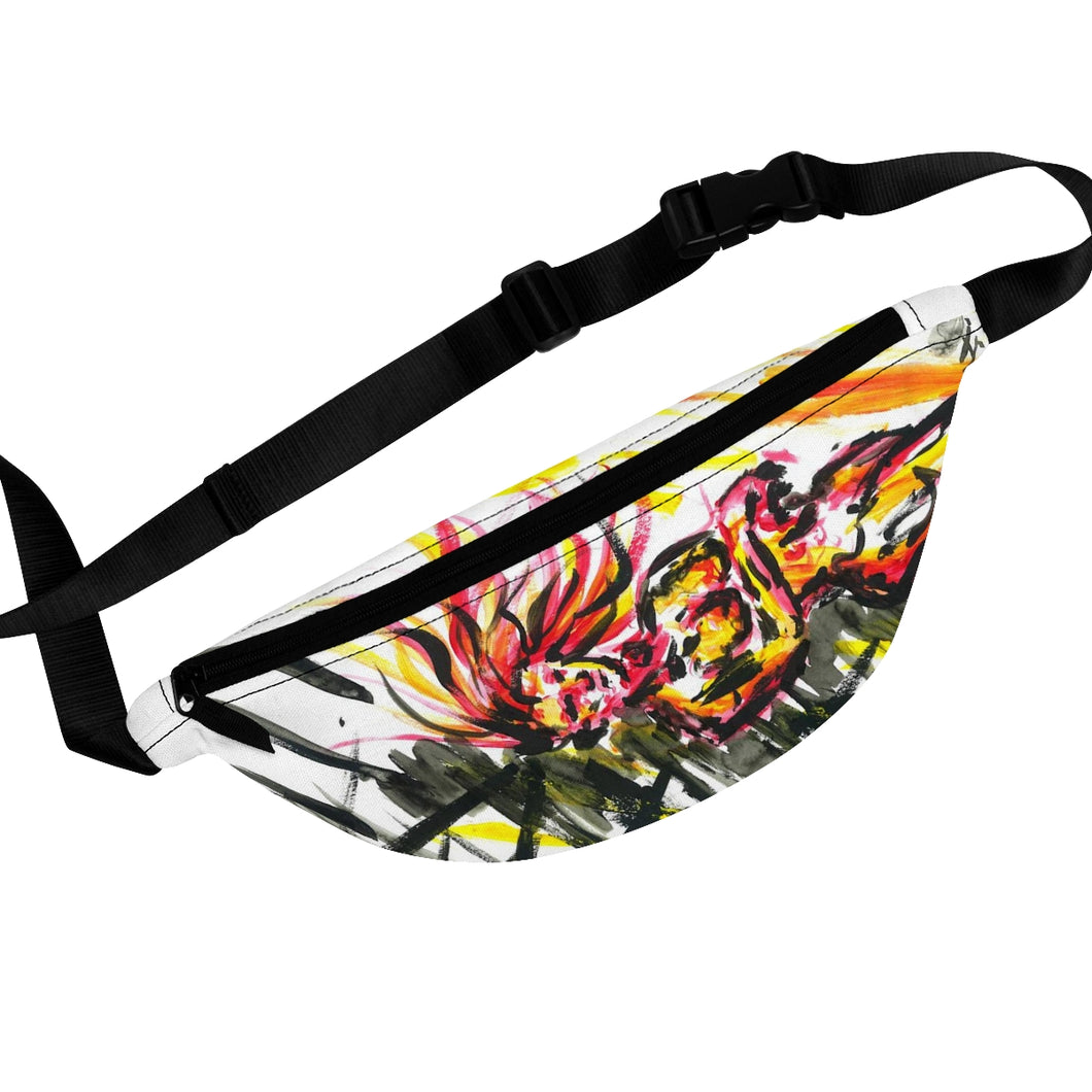 Orange Girl Waist Bag