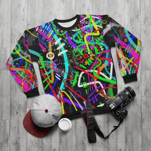 Neon Abstract Sweatshirt