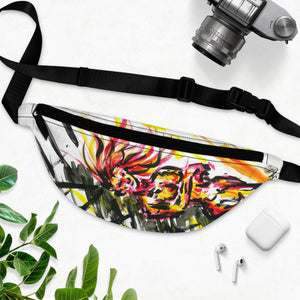 Orange Girl Waist Bag